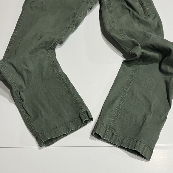 Vuori Ripstop Pants Women's Size Medium Green Stretch Cotton Hiking Travel0 - Picture 9 of 10